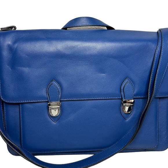 Levenger Bags Levenger Leather Computer Bag Shoulder Bag Poshmark